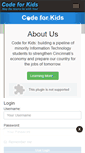 Mobile Screenshot of codeforkids.us